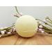 Handmade Honeysuckle Bath Bomb. Pure essential oil scented. Shrink wrapped and labeled.